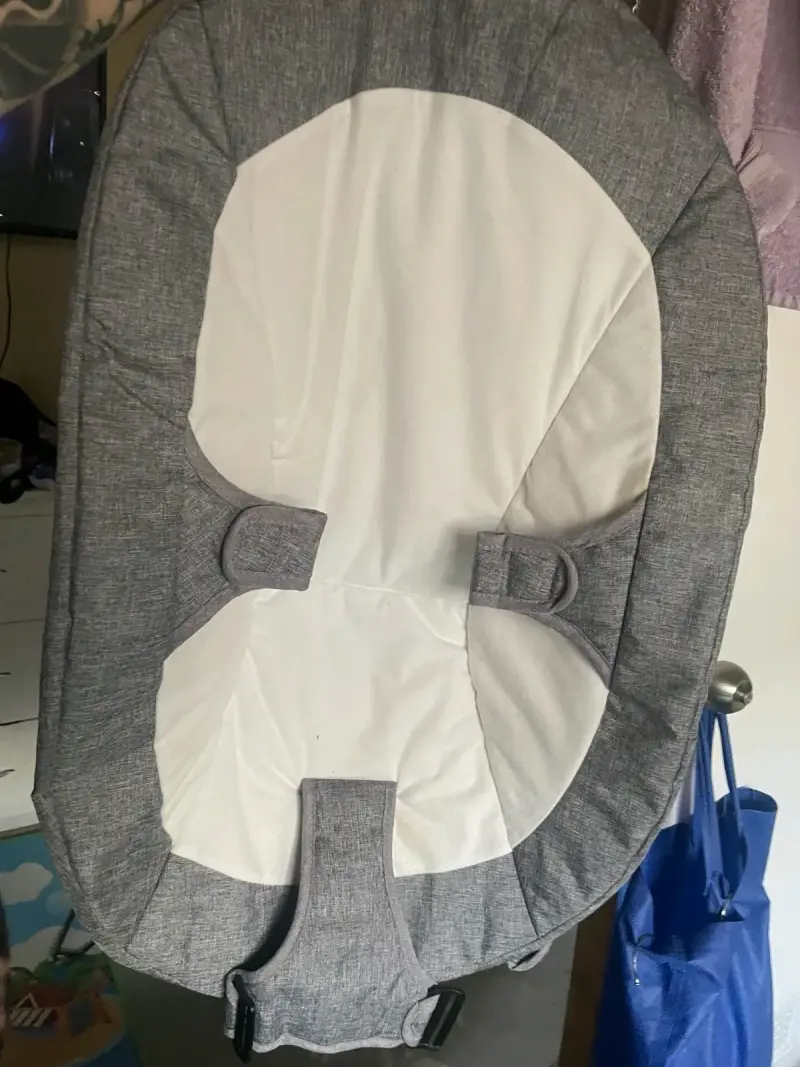 Silla mecedora para bebé con toldo - 3