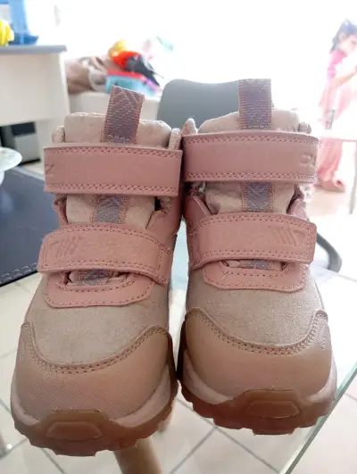 Botas impermeables para niña color rosa - miniatura 2