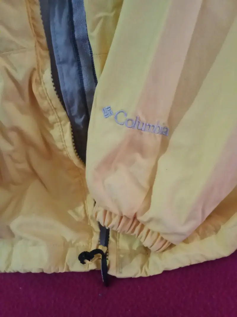 Chaqueta impermeable amarilla Columbia - 4