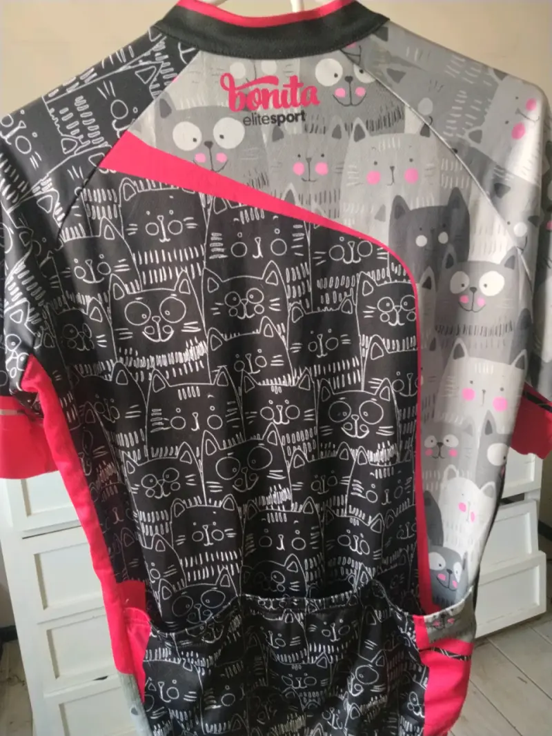 Tricota Jersey de ciclismo con diseño de gatos - 2