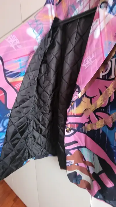 Blazer estampado colorido estilo urbano - miniatura 3