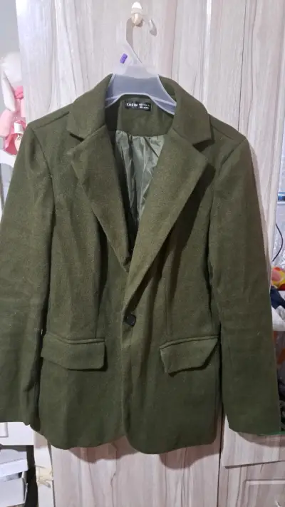 Blazer verde elegante - miniatura 5