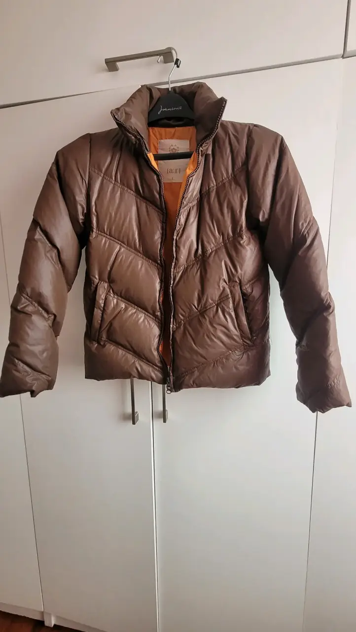 Chaqueta acolchada marrón para hombre - 1