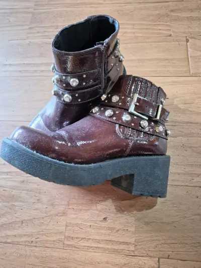Botines Cmoran marrón con tachas - miniatura 2