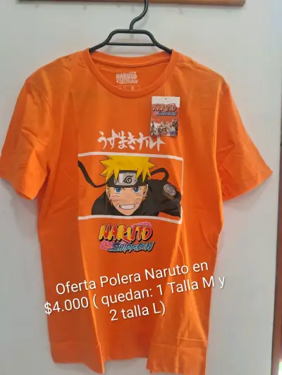 Polera Naruto , Mortal Combat, Kiss - miniatura 1