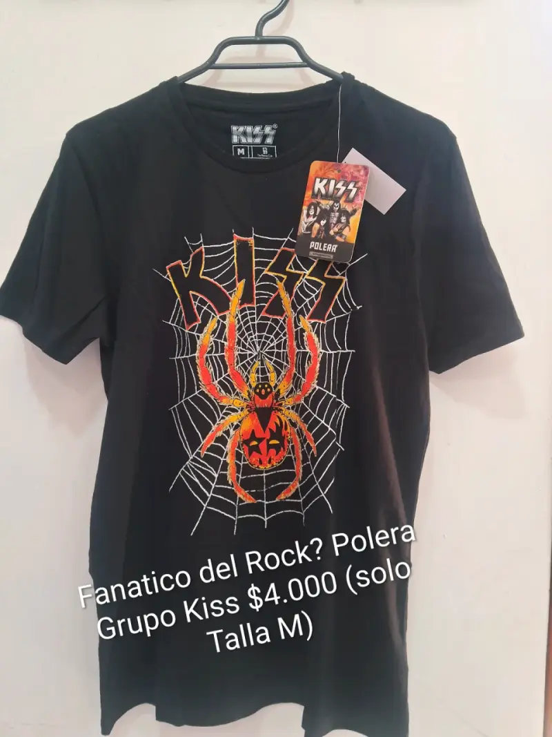Polera Naruto , Mortal Combat, Kiss - 3
