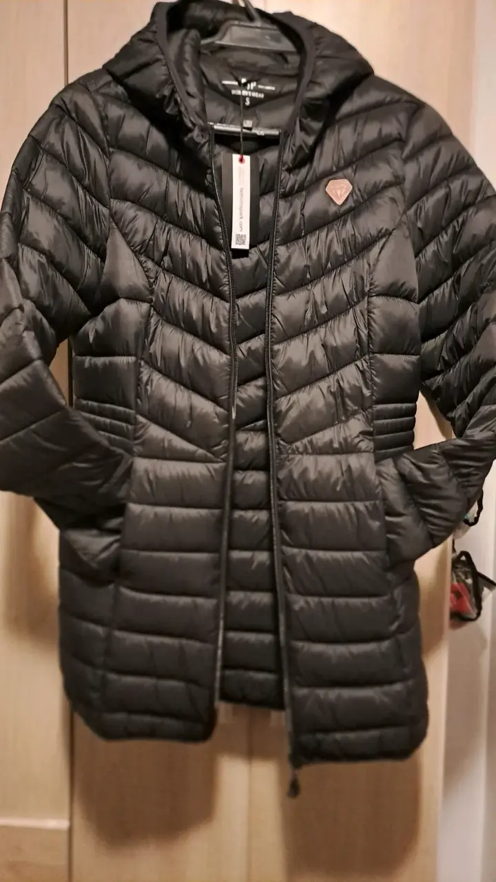 Chaqueta acolchada negra FSP para mujer - 2