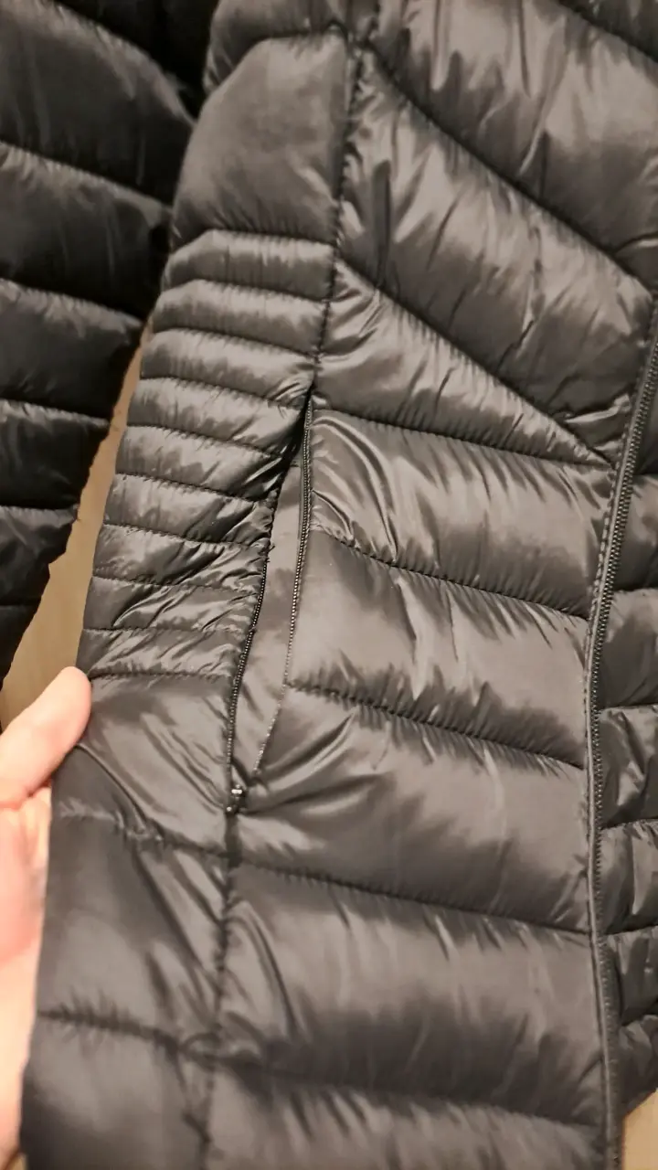 Chaqueta acolchada negra FSP para mujer - 3