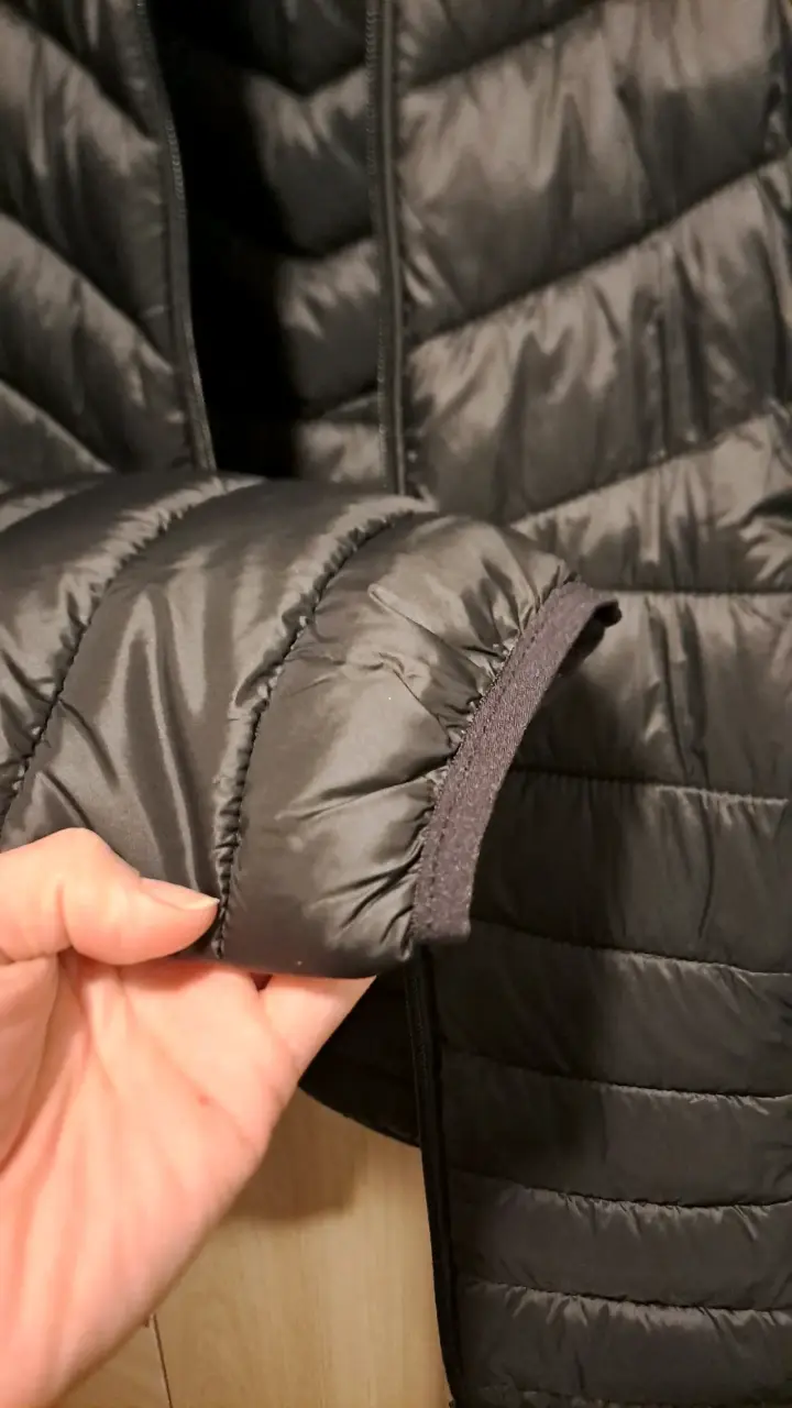 Chaqueta acolchada negra FSP para mujer - 4