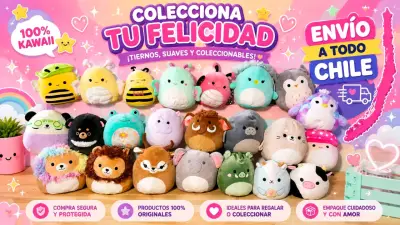 Peluches kawaii coleccionables suaves - miniatura 2