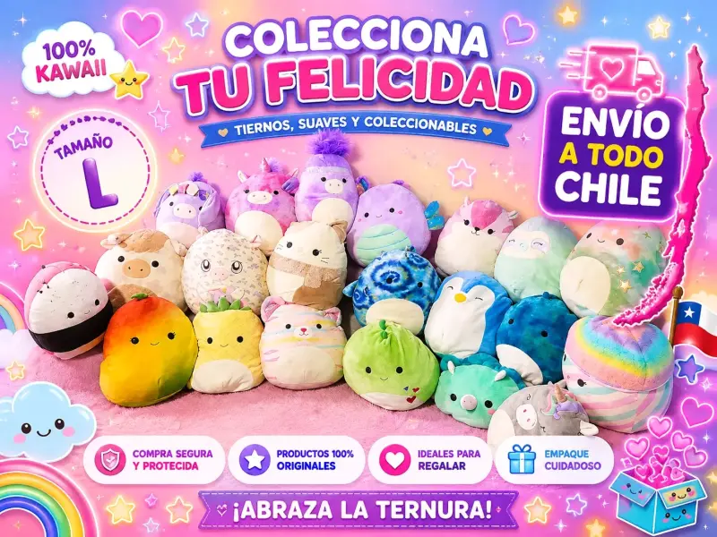 Peluches kawaii coleccionables suaves - 4