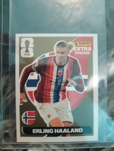 Lámina Panini Erling Haaland ORO - miniatura 1