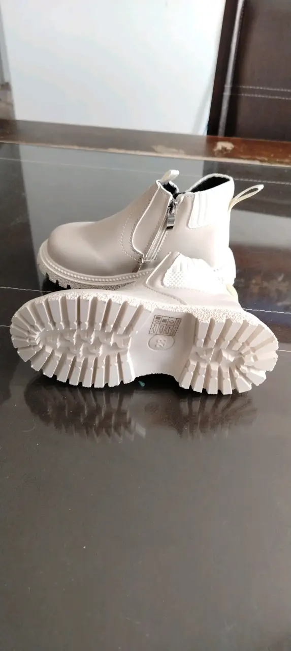 Botines blancos para niñas - 3