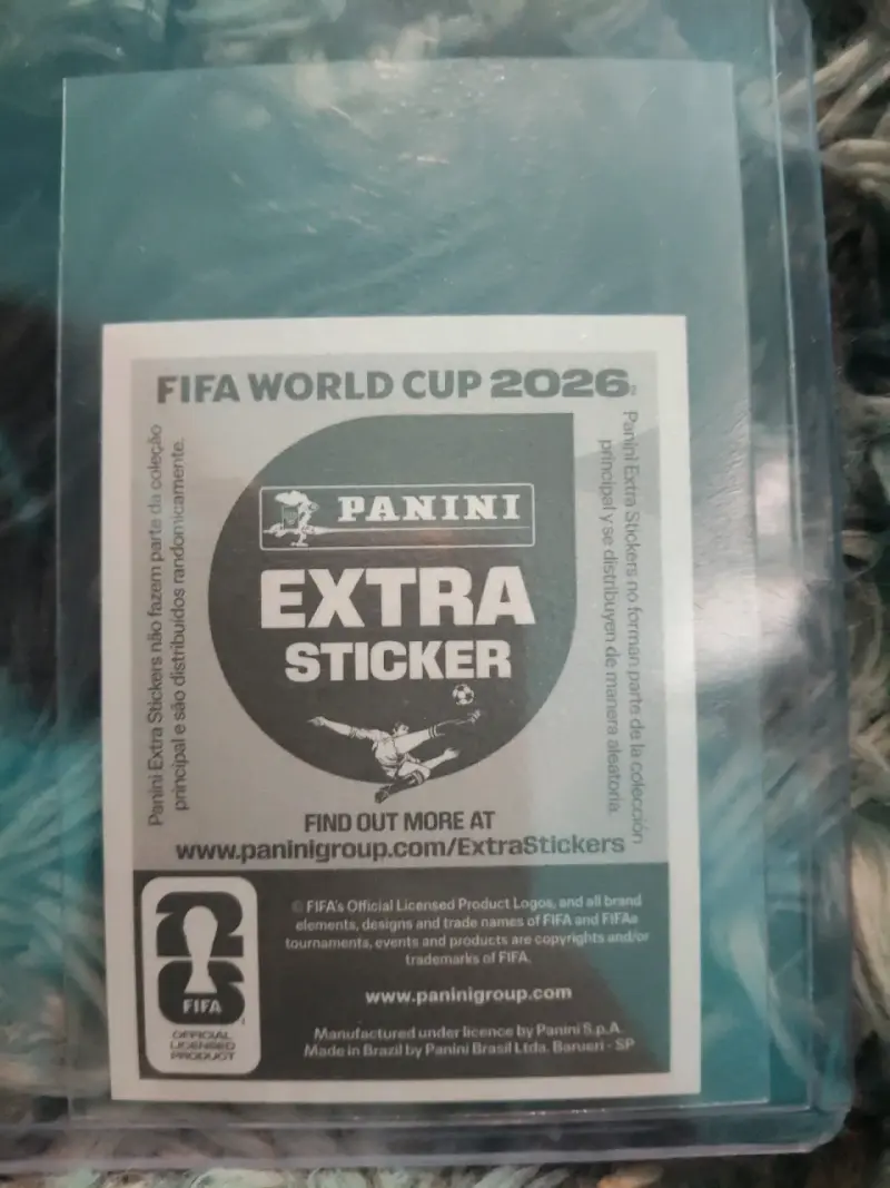 Lámina Panini Lionel Messi FIFA 2026 - 2