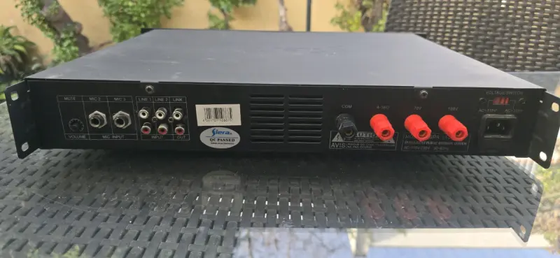 Amplificador de potencia Siera SPA-3100 - 2