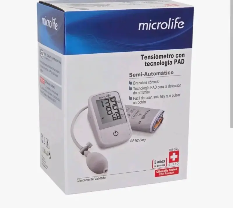 Tensiómetro Microlife BP N2 Easy con brazalete cónico - 2