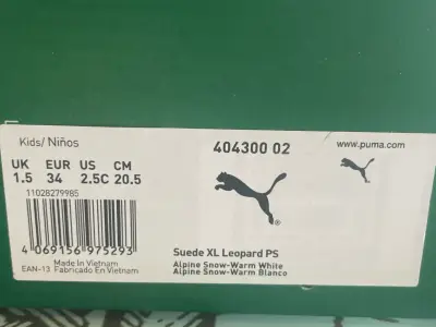 Zapatillas Puma blancas con diseño - miniatura 6
