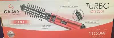 Cepillo Secador GAMA Turbo Ion 2600 - miniatura 1