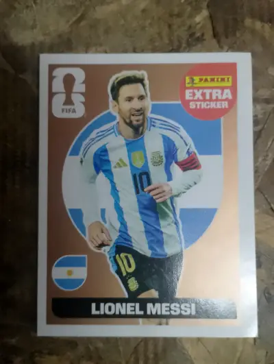 Lámina Panini Extra Sticker Lionel Messi - miniatura 1