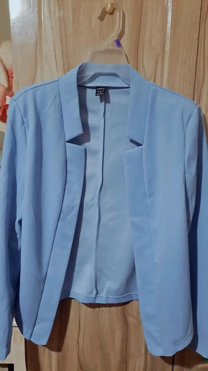 Blazer lila y celeste 2x1 elegante para mujer - 2