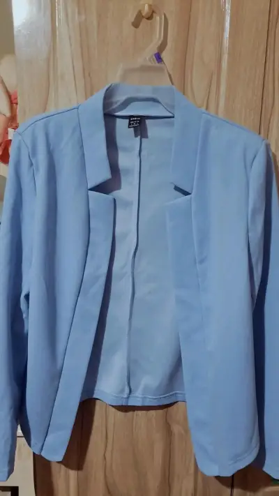 Blazer lila y celeste 2x1 elegante para mujer - miniatura 2