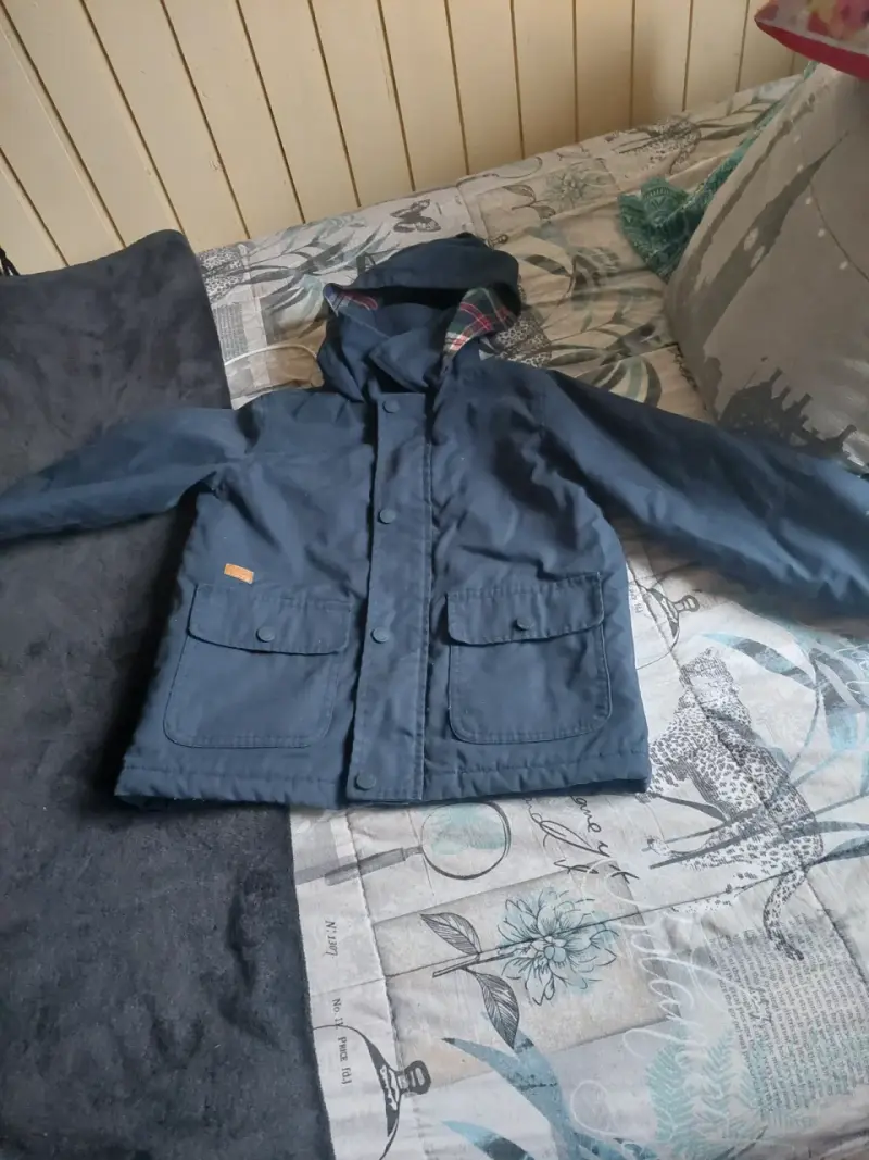 Chaqueta acolchada verde menta - 4