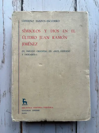 Símbolos y Dios en el Último Juan Ramón Jimén - miniatura 1