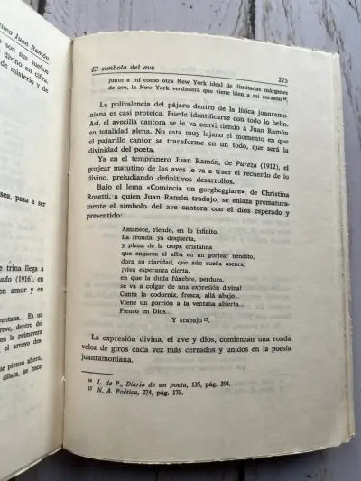 Símbolos y Dios en el Último Juan Ramón Jimén - miniatura 6