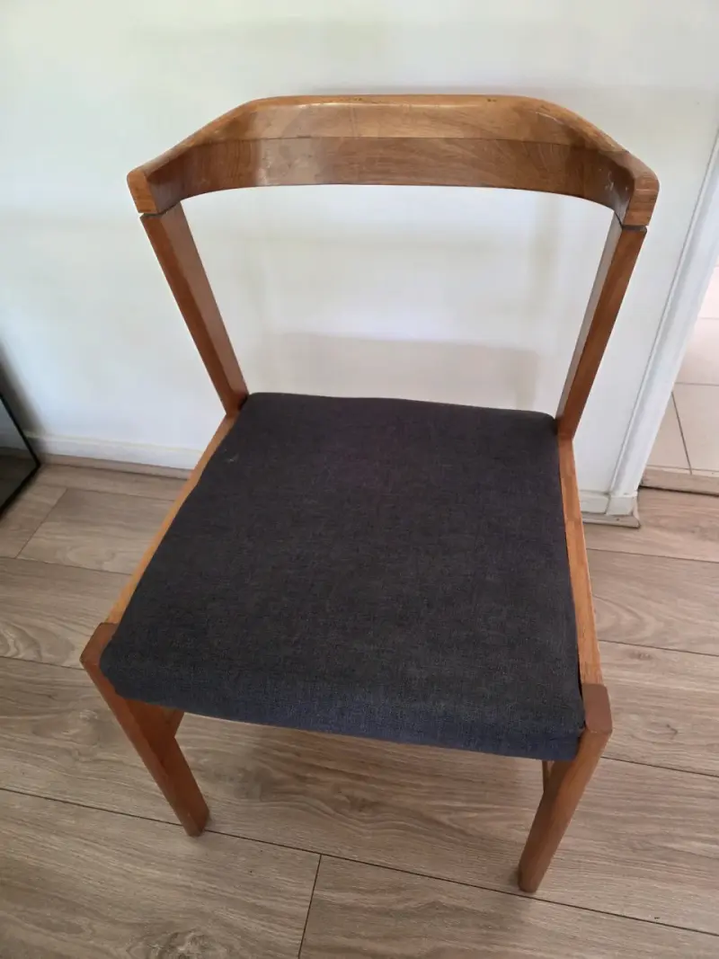 Juego de comedor 6 personas de vidrio y madera - 2