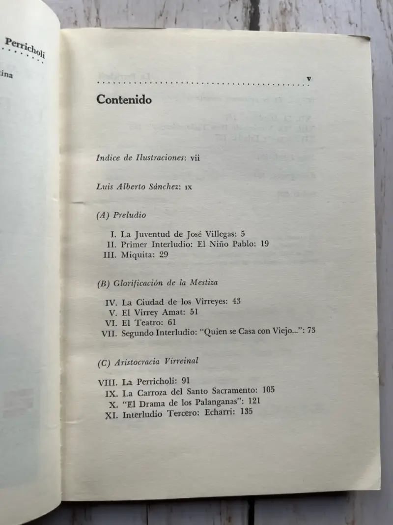 Libro 'La Perricholi' de Luis Alberto Sánchez - 4