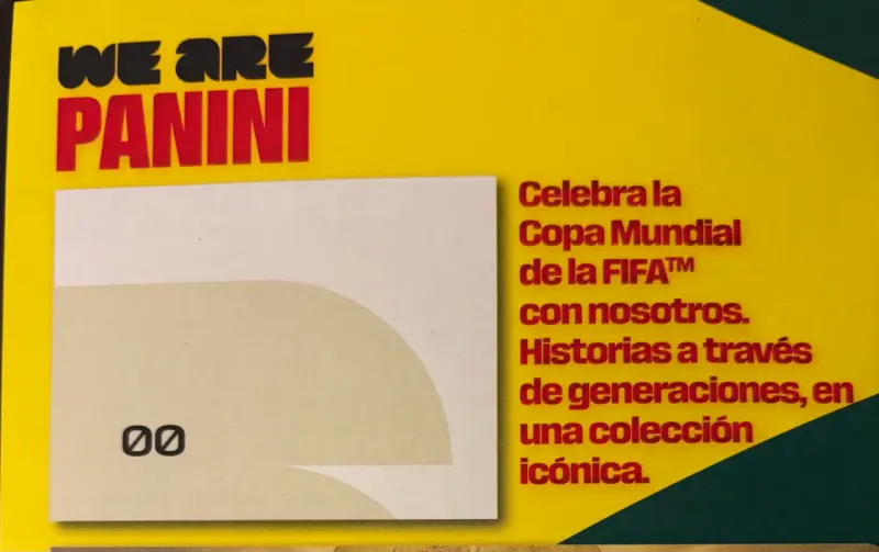 Lámina número 00 Panini holográfica Álbum FIFA 26 - 4