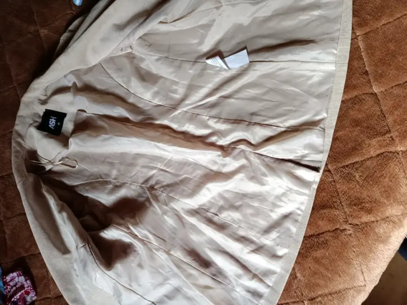 Blazer beige con cierre ASH - 3
