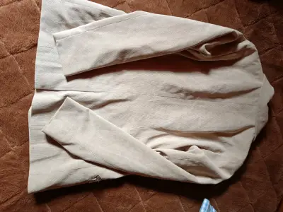 Blazer beige con cierre ASH - miniatura 4