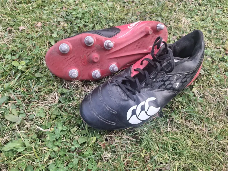 Zapatos rugby talla 45 tacos metálicos Canterbury