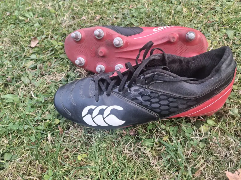 Zapatos rugby talla 45 tacos metálicos Canterbury - 2