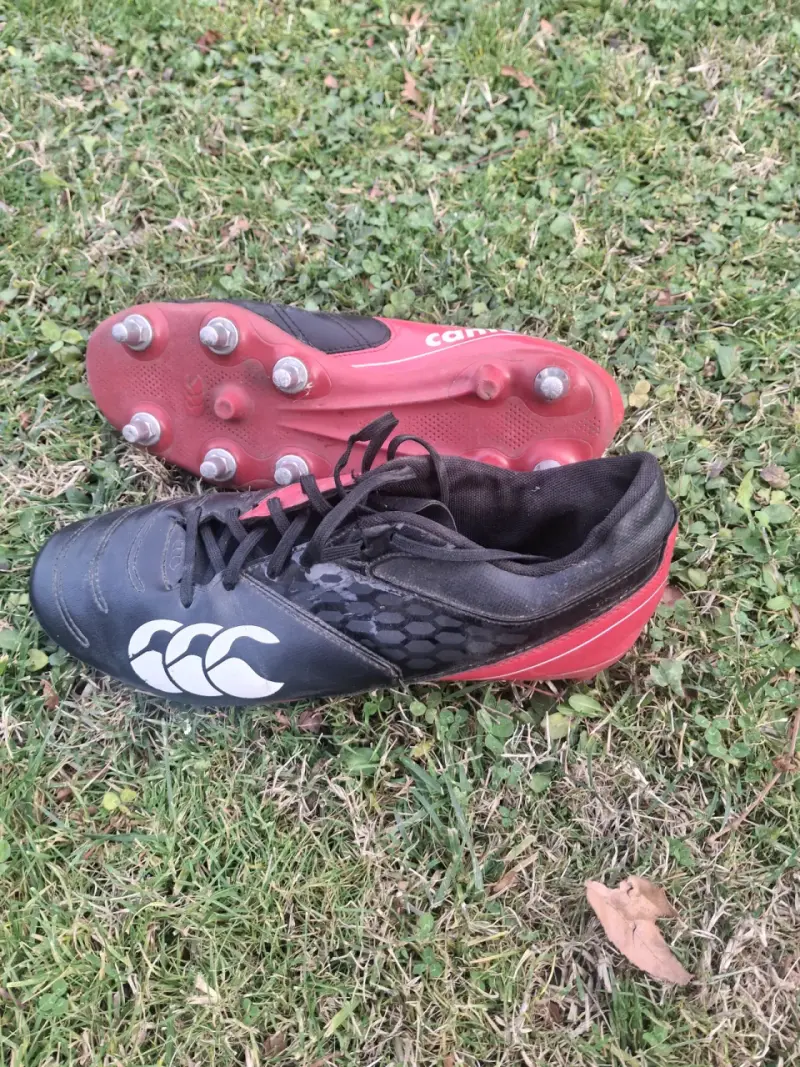 Zapatos rugby talla 45 tacos metálicos Canterbury - 3