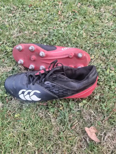 Zapatos rugby talla 45 tacos metálicos Canterbury - miniatura 3