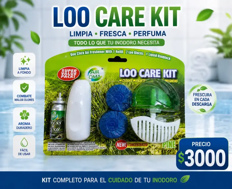 Kit de cuidado para inodoro Air Aroma