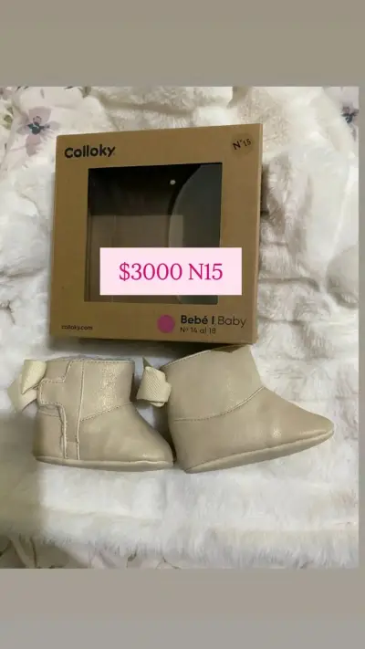 Botines de bebé Colloky rosados - miniatura 2