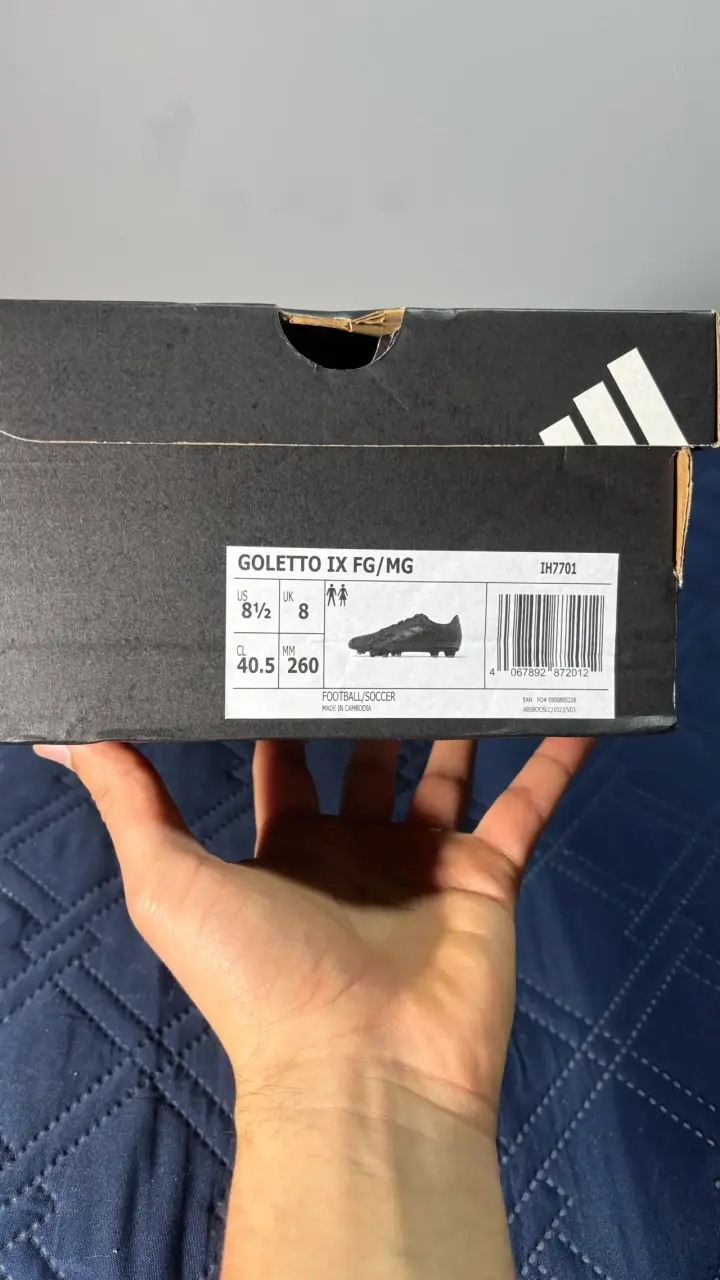Zapatillas de fútbol Adidas color negro - 5