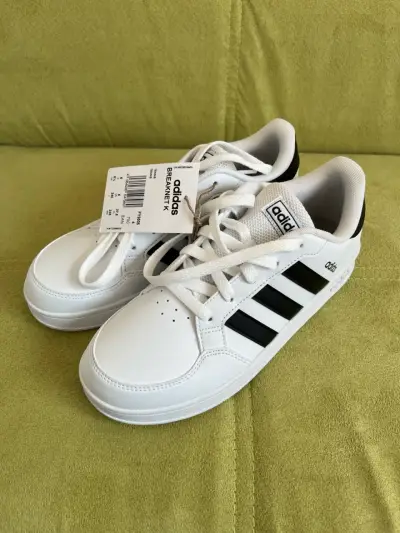 Zapatillas Adidas Breaknet K blancas - miniatura 1