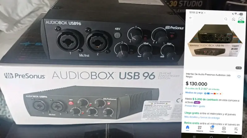 Conjunto para grabación - 3