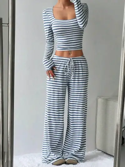 Conjunto de ropa Y&C Fashion estampado - miniatura 4