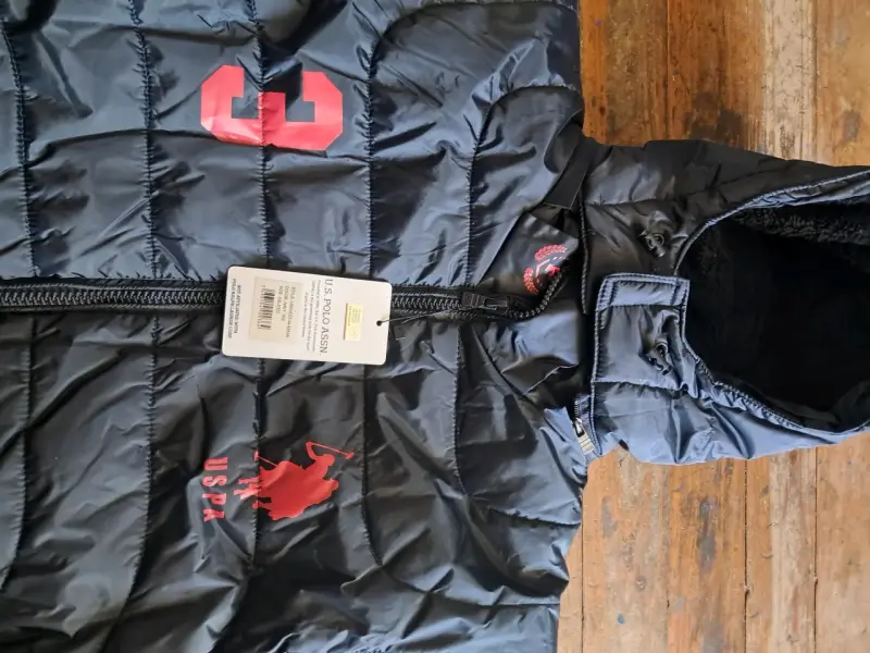 Chaqueta US Polo Assn negra con forro - 2