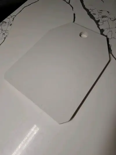 Tabla de cortar de mármol blanco - miniatura 1