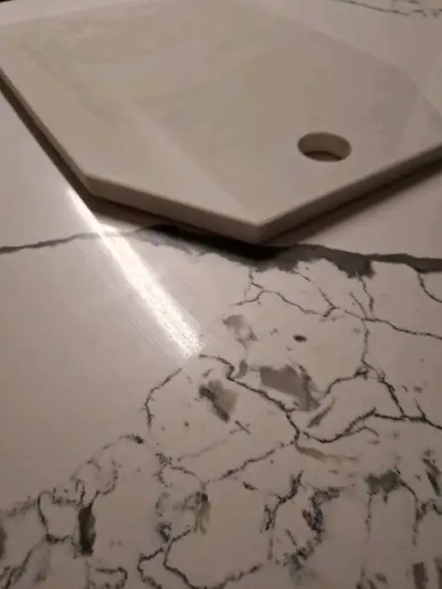 Tabla de cortar de mármol blanco - miniatura 3