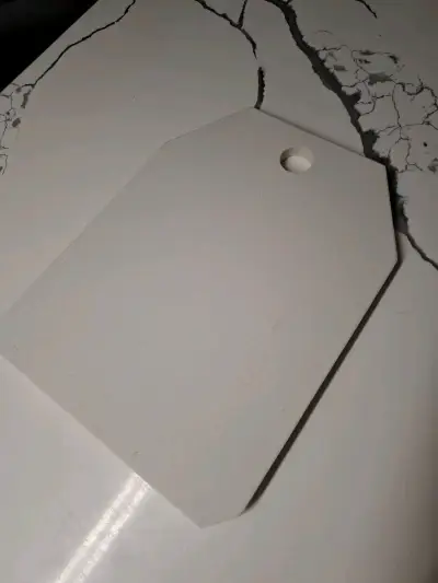 Tabla de cortar de mármol blanco - miniatura 4