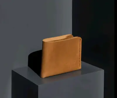 Billetera bifold de cuero a pedido - miniatura 1