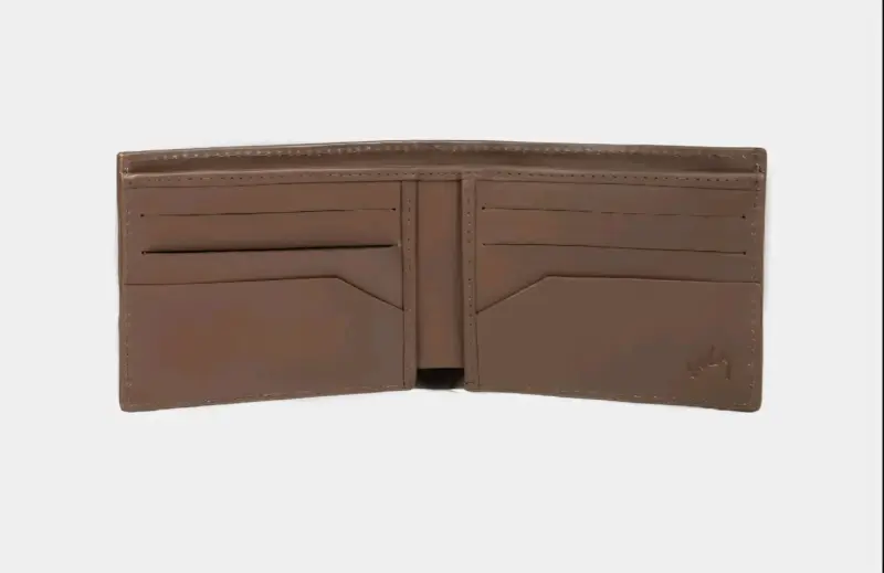 Billetera bifold de cuero a pedido - 4