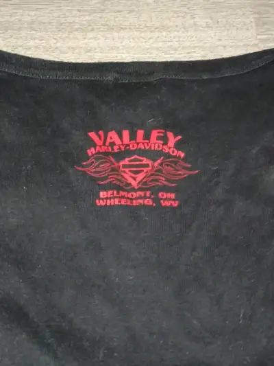Polera Harley-Davidson negra con diseño - miniatura 3